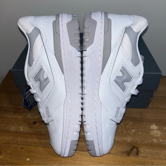 New Balance 550 Womens size 8 white and grey (BBW550BB) men’s 6 1/2 - Picture 6 of 12